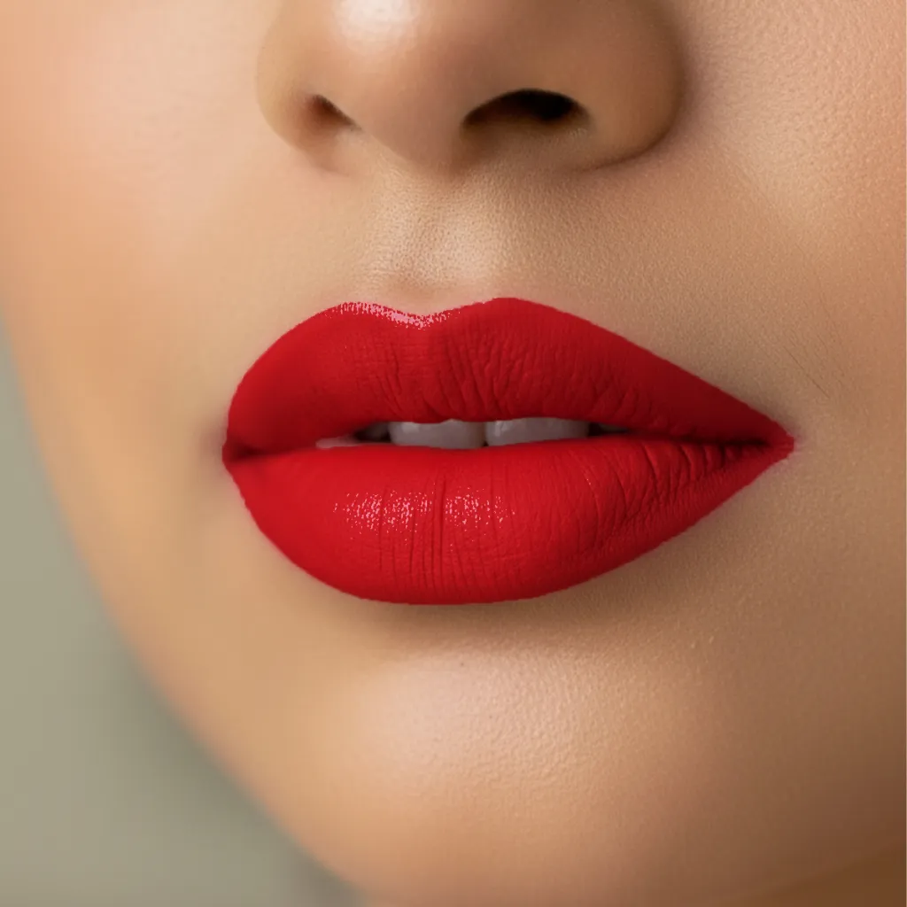 Krishnachura - Red Glossy Lipstick.webp