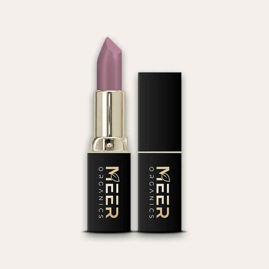 Rose Wood - Mauve Glossy Organic Lipstick
